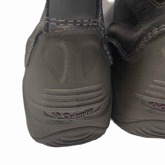Columbia Women Teen Youth Omni-heat BY1291‑022 Winter Boots Size 7 - Gray - Picture 12 of 16